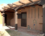 Ranch for sale southwestern New Mexico, image of the box stalls with dutch doors